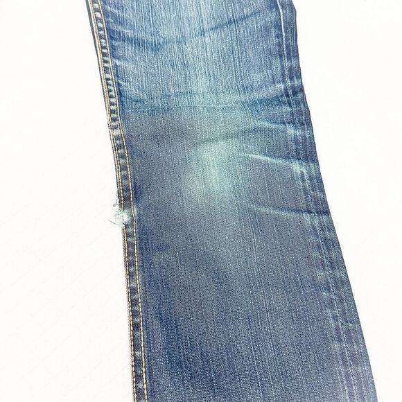 Rock Revival Skinny Denim Jeans Straight Leg Dark Wash Size 25 - Picture 6 of 9